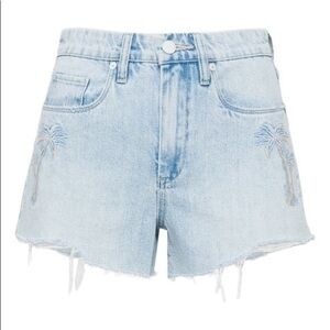 NWT Blank NYC The Barrow High Waist Denim Shorts